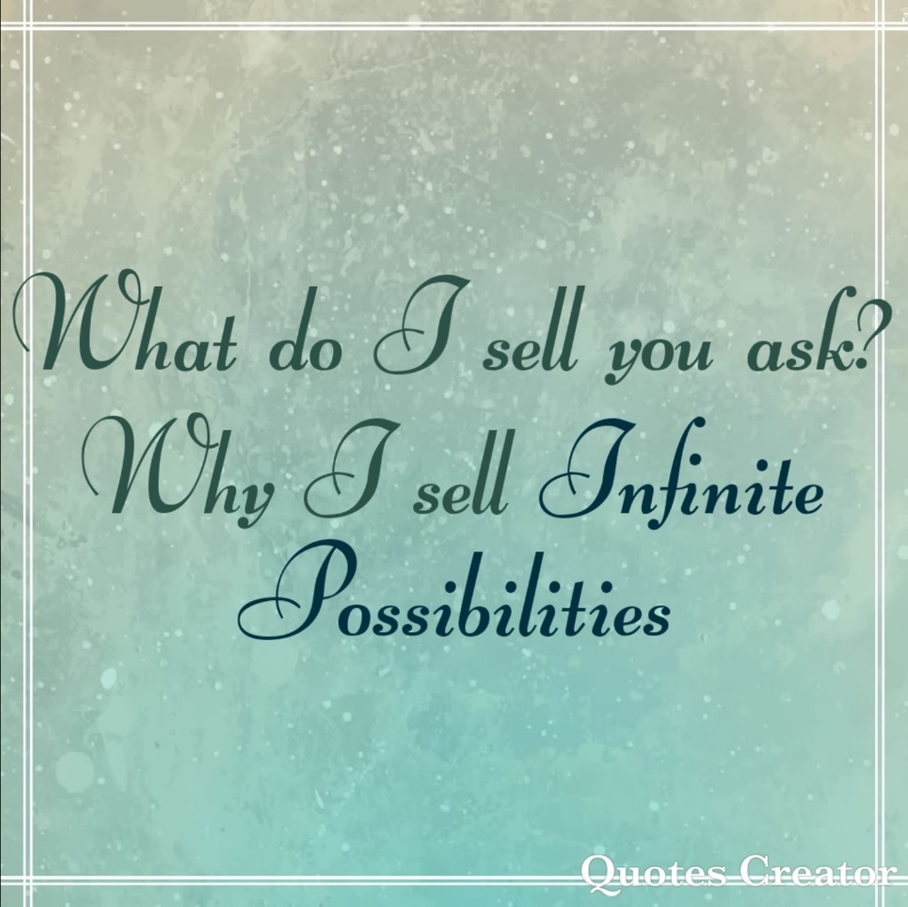 What do I sell you ask